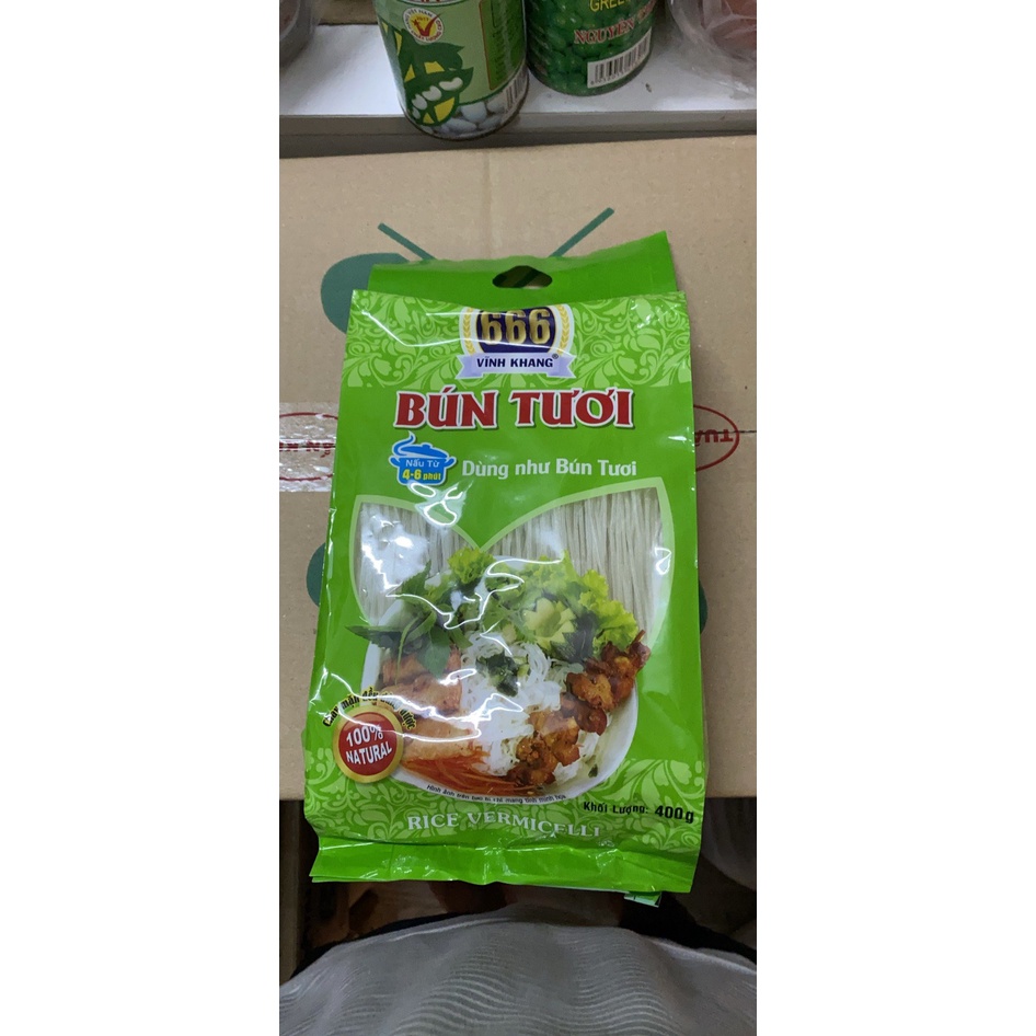 Bún tươi Vĩnh Khang gói 400g