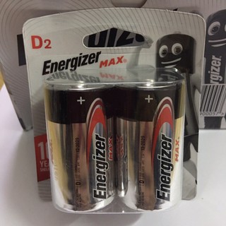 Pin Đại Alkaline Energizer LR20 (Size D) E95 BP2 Chính Hãng Vỉ 2 Viên