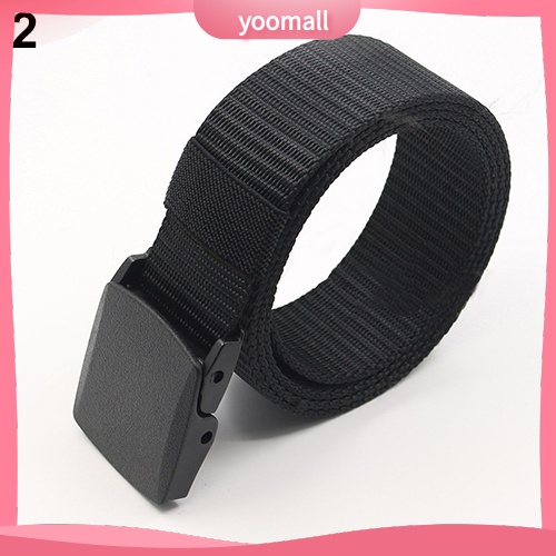 Thắt Lưng Nylon Có Khóa Phong Cách Quân Đội Thời Trang Cho Nam