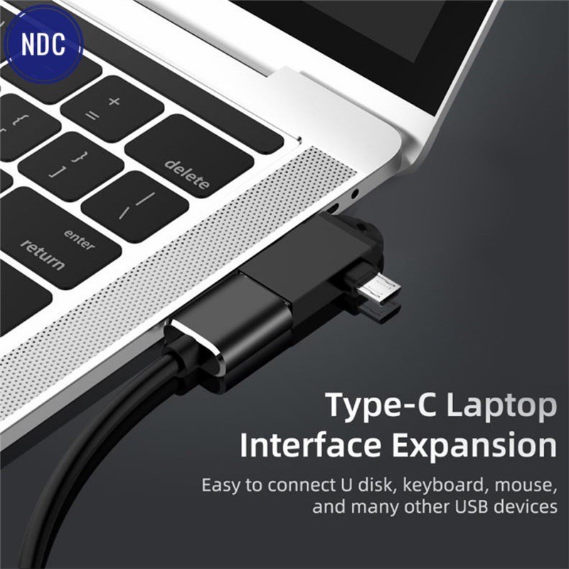 Đầu Chuyển Đổi MicroUSB/Type-C OTG USB3.0 Đa Năng | WebRaoVat - webraovat.net.vn