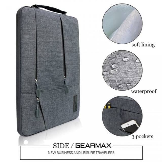 Túi đựng Laptop GEARMAX WIWU - PREMIUM GM4102MB13 13.3 Inch | BigBuy360 - bigbuy360.vn