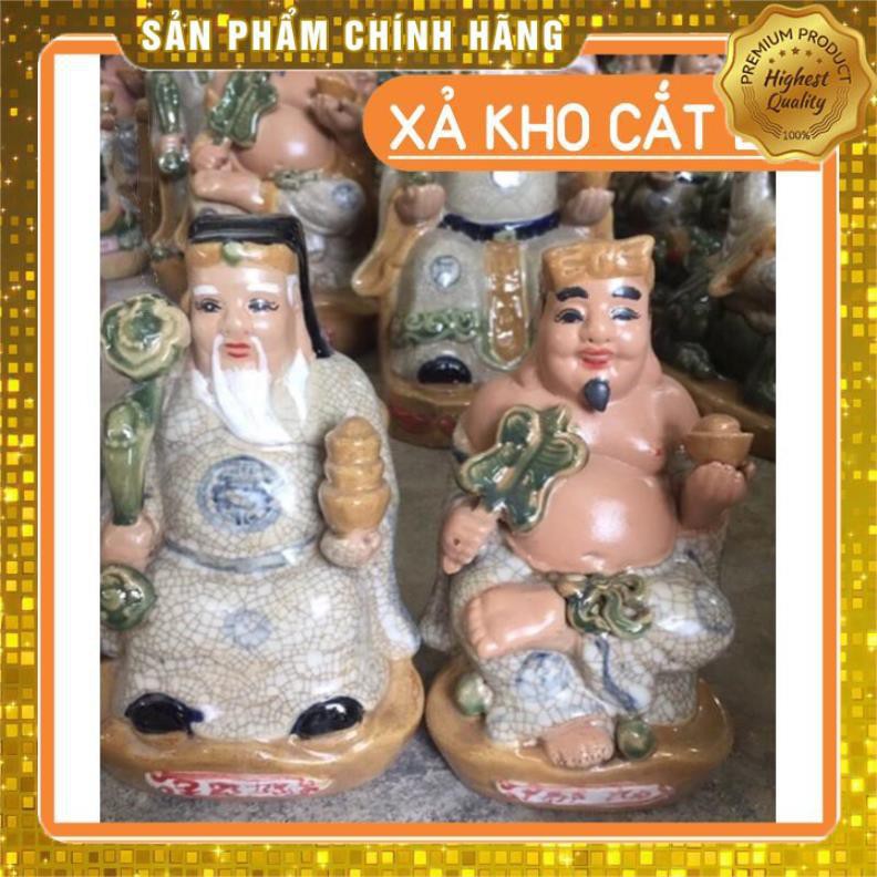 GIÁ SIÊU RẺ Tượng thần tài thổ địa cao 22cm Bát Tràng - Gốm sứ Bát Tràng Anh Khoa