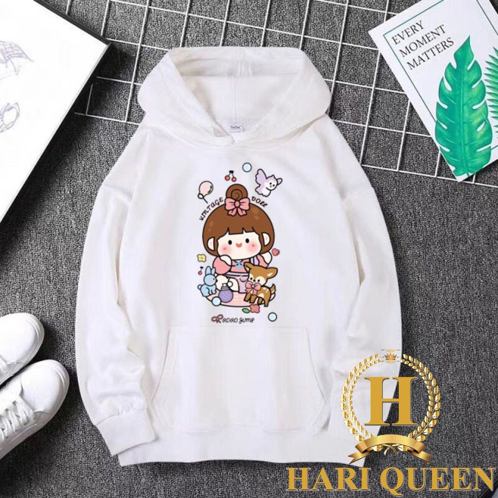 Áo hoodie em bé yêu thú HARIQUEEN