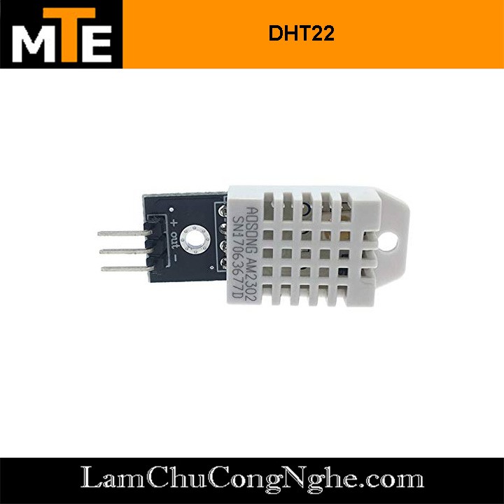 Module cảm biến nhiệt độ, độ ẩm DHT22