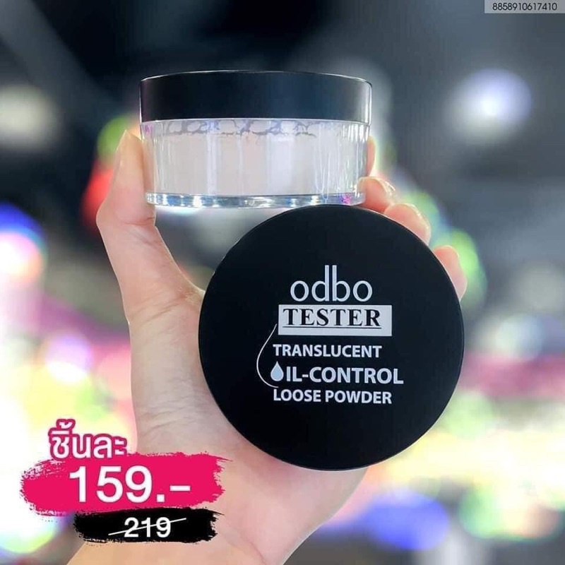 Phấn Phủ Bột Kiềm Dầu ODBO Translucent Oil Control Loose Powder OD637 Thái Lan
