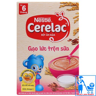 Bột ăn dặm Nestle Gạo Lức Sữa 200g (6-24 tháng)