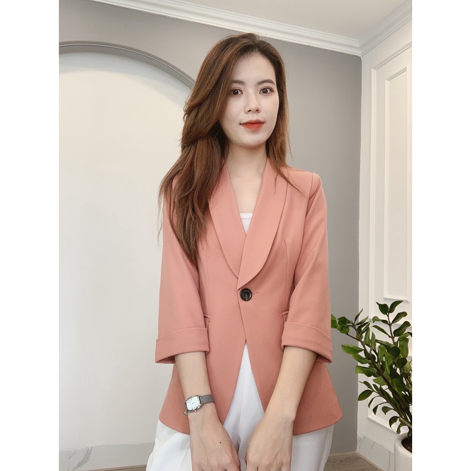 Áo Vest Cao Cấp 2 Lớp Tay Lỡ 1 Cúc - Min House | BigBuy360 - bigbuy360.vn