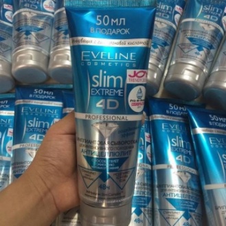 tan mỡ bụng Eveline Slim Extreme 4D Nga giảm rạn da hiệu quả săn chắc da giảm mỡ an toàn [𝐓𝐚̣̆𝐧𝐠 𝐦𝐚́𝐲 𝐦𝐚𝐬𝐬𝐚𝐠𝐞𝐫 𝐦𝐚̣̆𝐭]