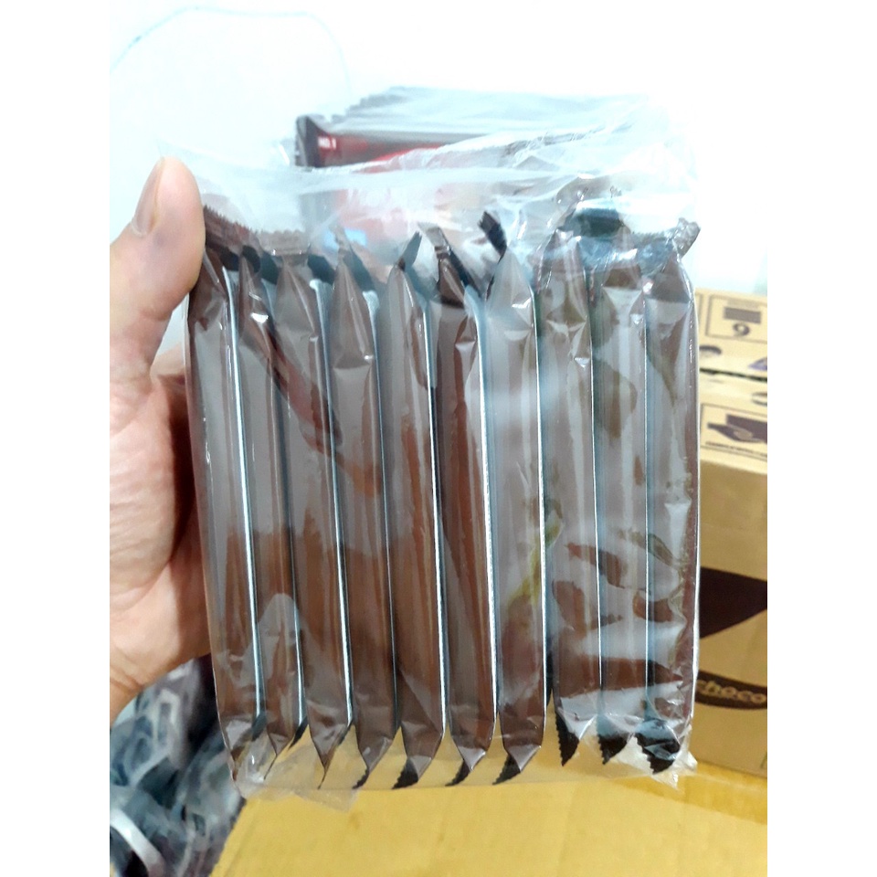 Bịch 10 Cái x 17g Bánh Xốp Nabati Socola