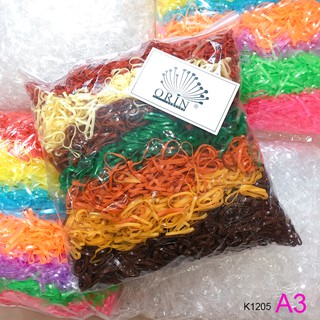 Sỉ túi bự 500g thun cột tóc nhiều màu siêu dai dễ thương Orin K1205