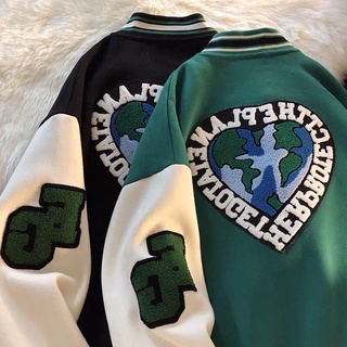 Áo Khoác Nỉ Varsity Jacket