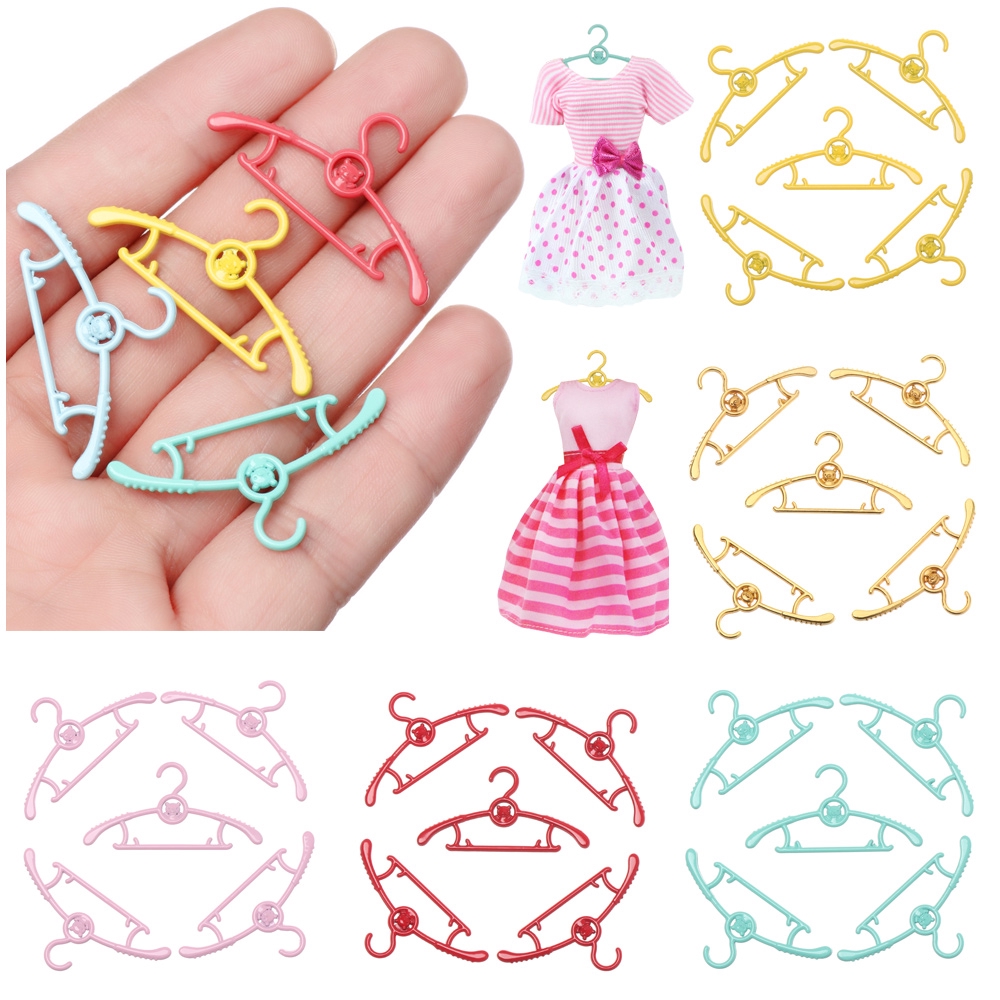 Bộ 5 Móc Treo Búp Bê Mini Bằng Kim Loại Nhiều Màu Sắc 4cm/6.5cm/7.5cm