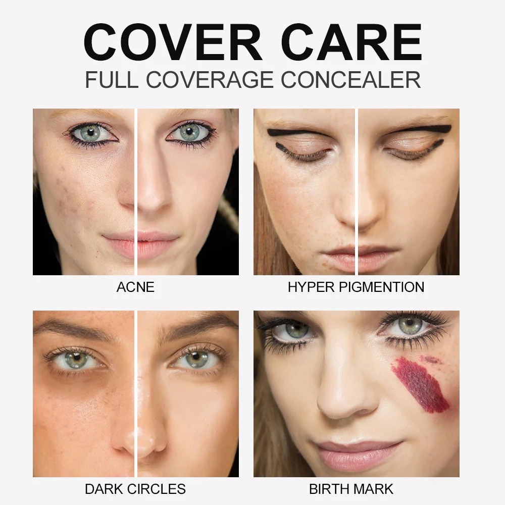 Kem Che Khuyết Điểm Hiệu Quả Cao Focallure FCLR Fix 24-HR Smooth Concealer 6g FA52