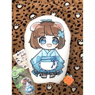 Tặng móc khóa khi mua Gối ôm Mèo Simmy Kawall box M1369