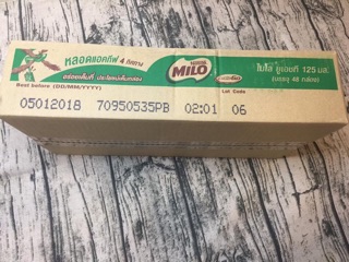 Sữa uống liền Milo Thái Lan