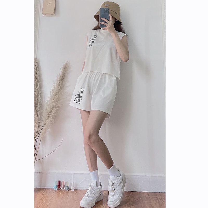 Sét Tanktop Dáng Croptop Cực Hót M828