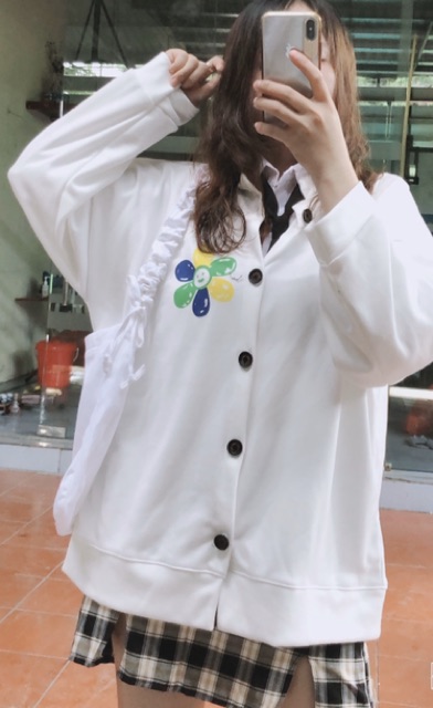 Áo cadigan nỉ ngoại🌸DAQUY20🌸áo cadigan hoa nỉ ngoại không xù mát lịm👉kéo sang xem ảnh thật | BigBuy360 - bigbuy360.vn