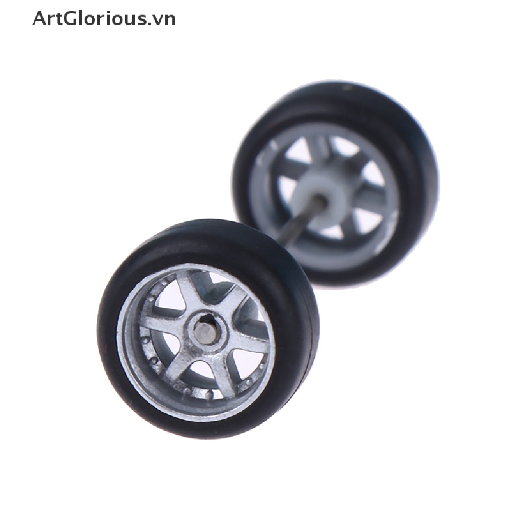 Bánh Xe Cao Su Tỉ Lệ 1 / 64 Cho Mô Hình Xe Đồ Chơi