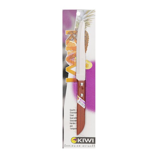 Dao gọt vỏ đầu tròn kiwi 502, đầu nhọn 501 cán gỗ 23cm - Knife