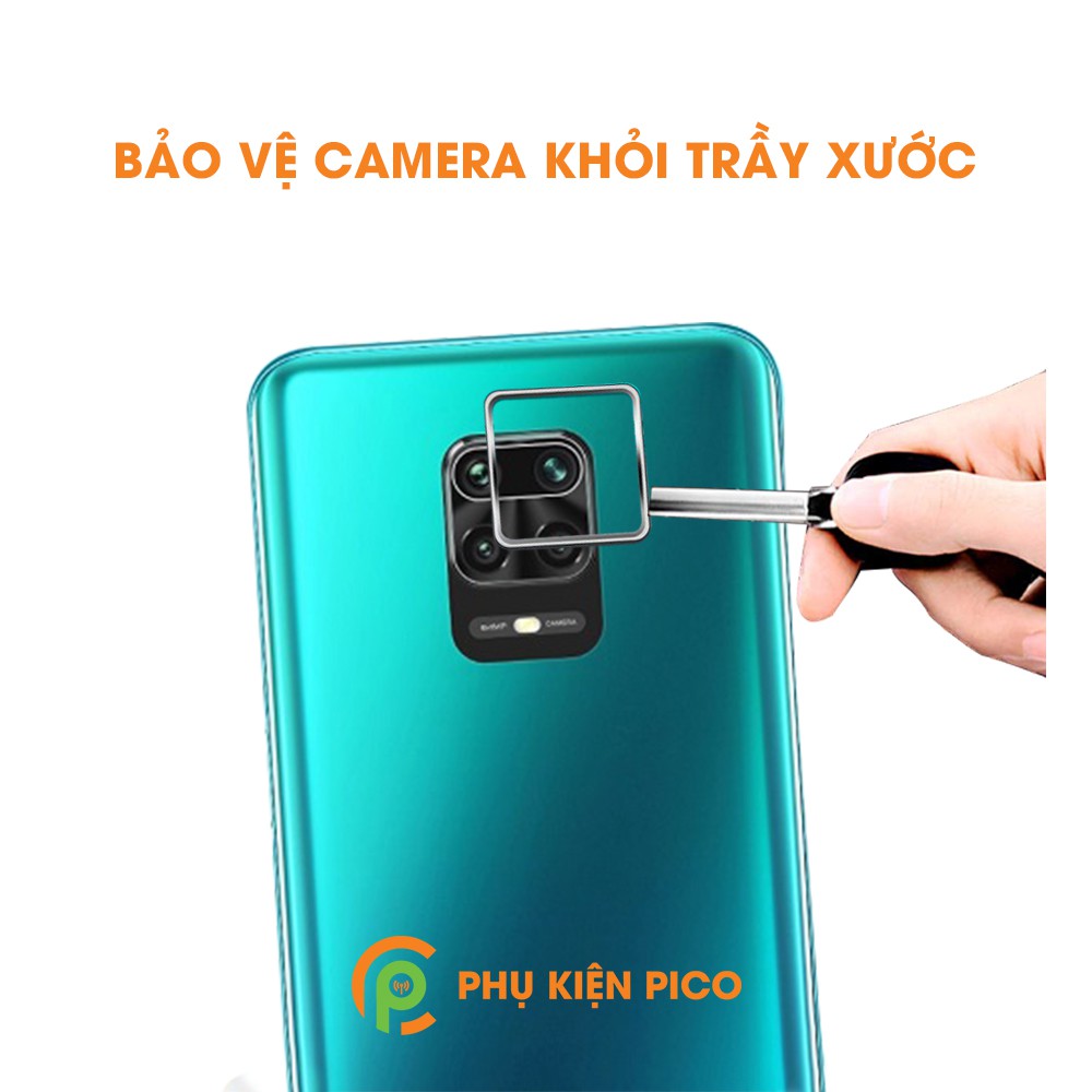 Vòng bảo vệ camera Xiaomi Redmi Note 9s kim loại ốp viền camera chống xước