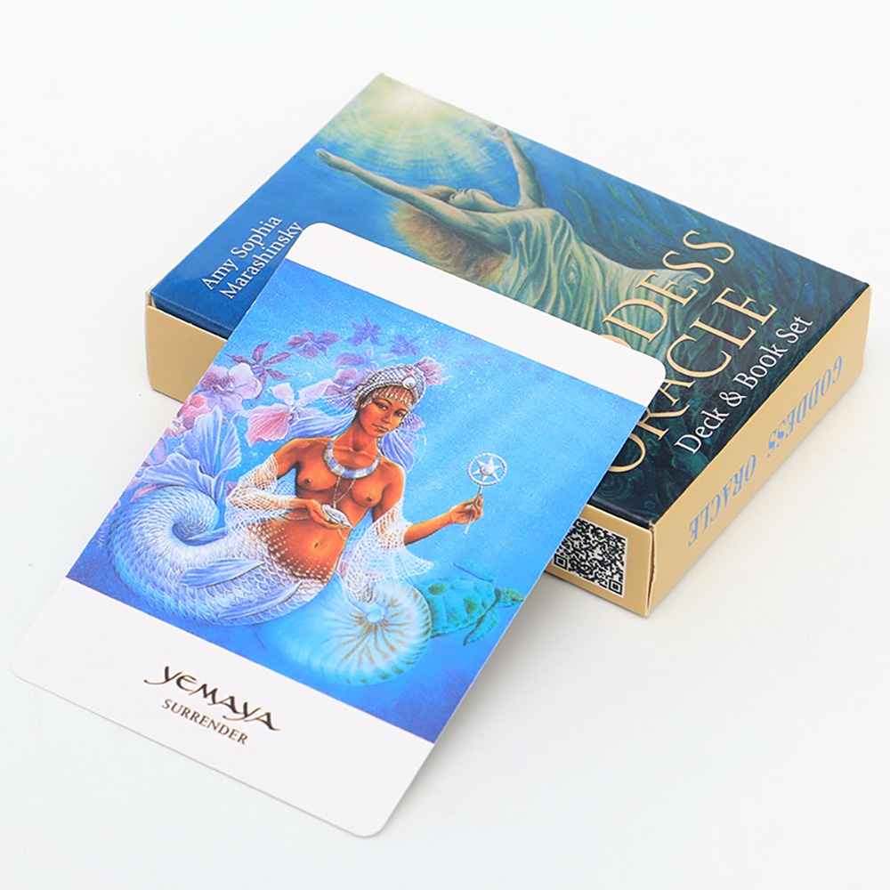 Bài Oracle The Goddess Oracle 52 Lá Tặng Đá Thanh Tẩy E29