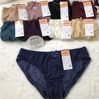 [Chính hãng]Quần lót nữ Lovely cao cấp vải gấm siêu mềm có size 70kg