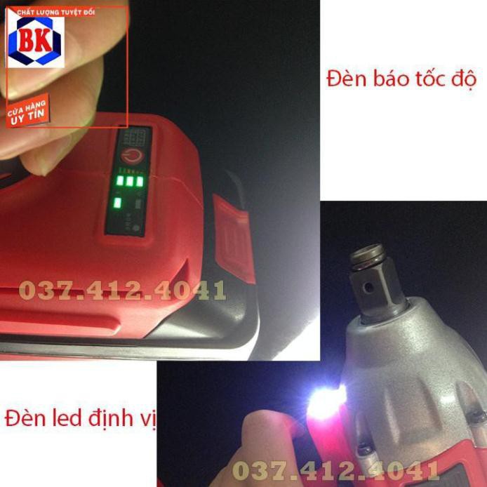 Máy siết bulong bắn vít KEN 72v - Máy siết bu lông KEN 2 Pin đa năng, khoan dùng pin - 10 Cell