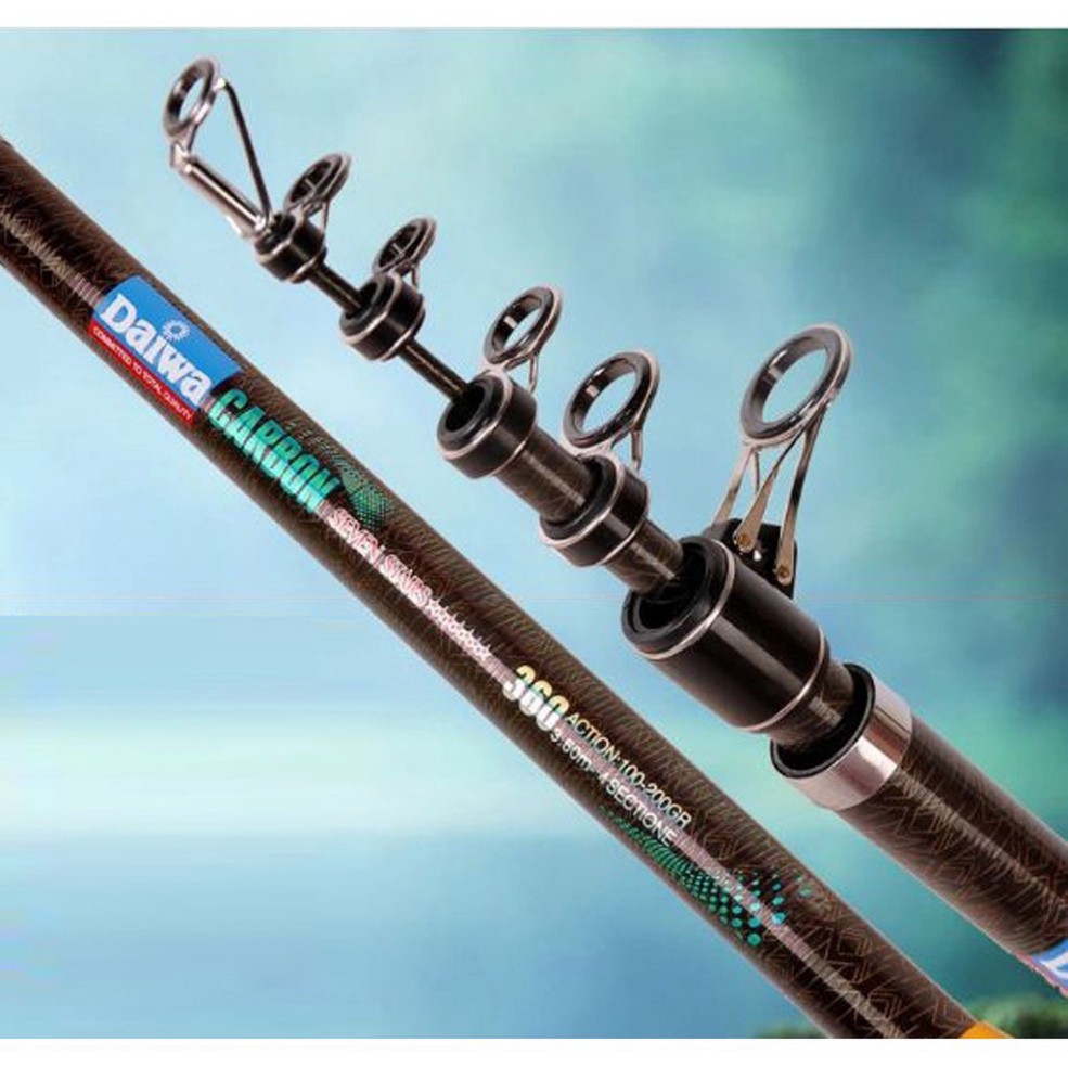 cần câu lục daiwa seven star câu xa bờ độ cứng EH - docauca