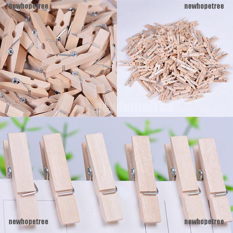 Kẹp gỗ treo ảnh/quần áo kích thước 50*25mm