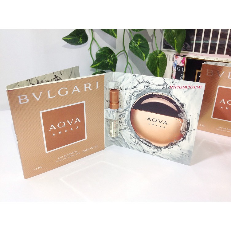 Nước Hoa Nam Vial Bvlgari Aqva Amara