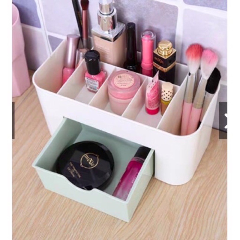 Kệ đựng mỹ phẩm có ngăn kéo đa năng