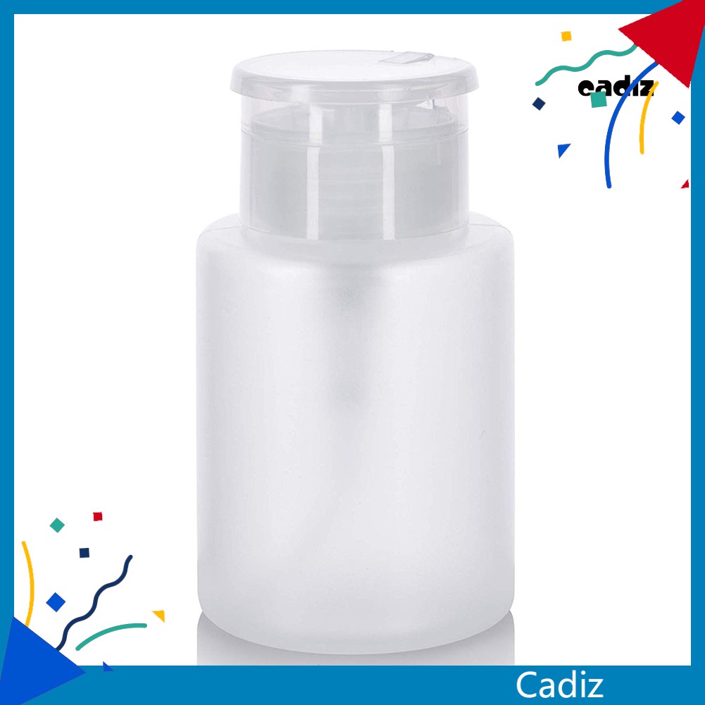 [Hàng mới về] Chai đựng dung dịch tẩy sơn móng bằng nhựa dung tích 60ml tiện dụng