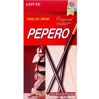 Bánh Que Lotte Pepero Socola 47g