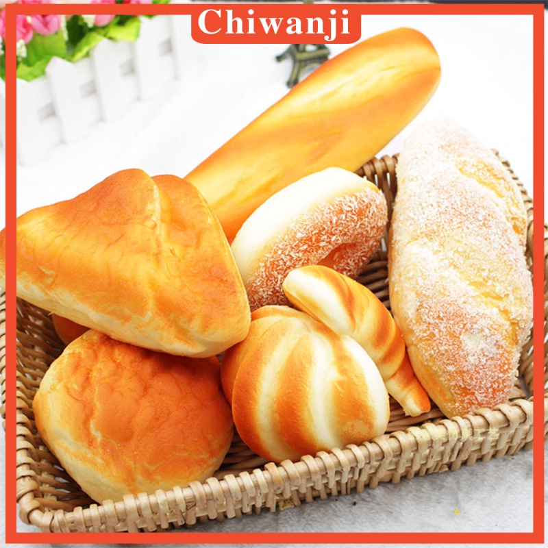 Bộ 7 Bánh Mì Nhân Tạo Trang Trí Nhà Cửa