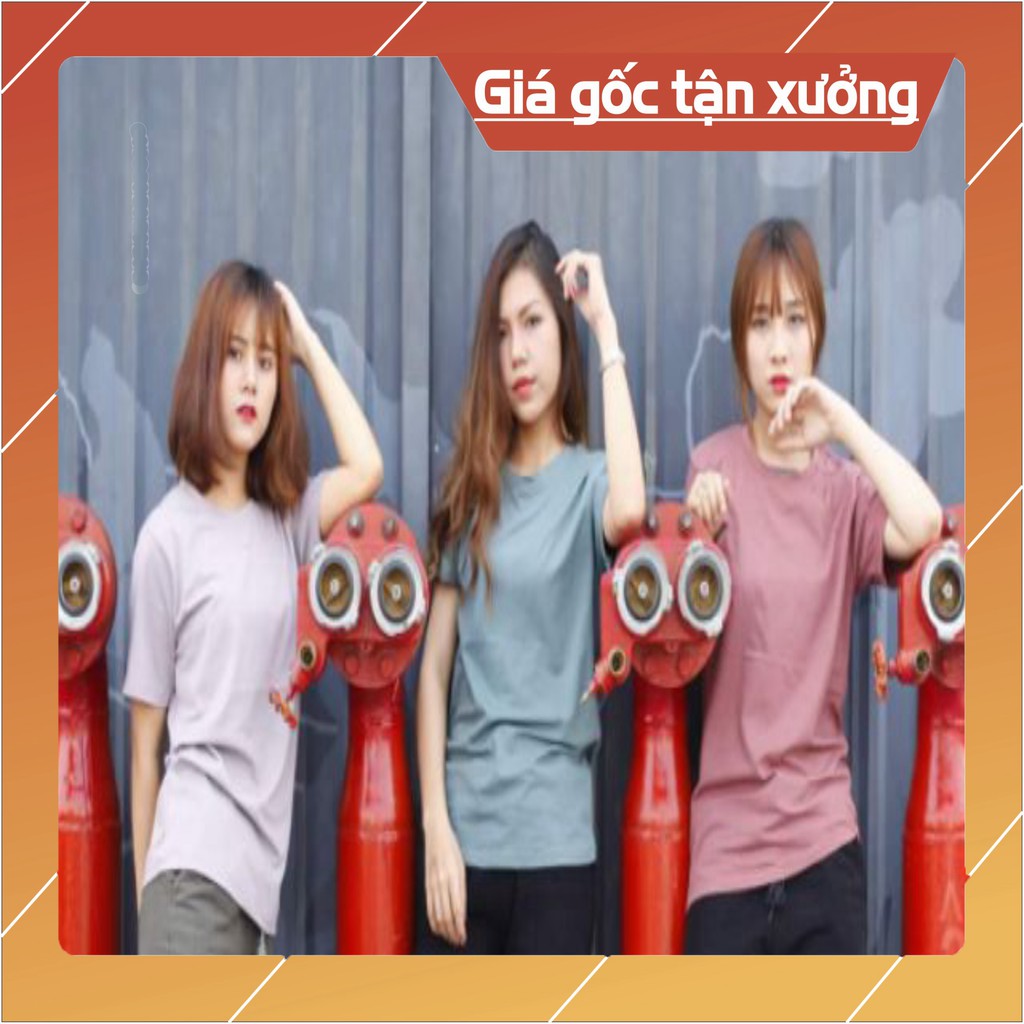 Áo thun trơn nam nữ nhiều màu- Áo phông unisex cổ tròn tay ngắn thời trang