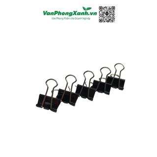 Kẹp sắt đen 19mm Văn Phòng Xanh