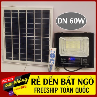 [DN 60W] Đèn Năng Lượng Mặt Trời Công Suất 60W - Mẫu Mới 2021 Khung Nhôm Nguyên Khối, Chip Led "SMD 5730"- BH 2 Năm.