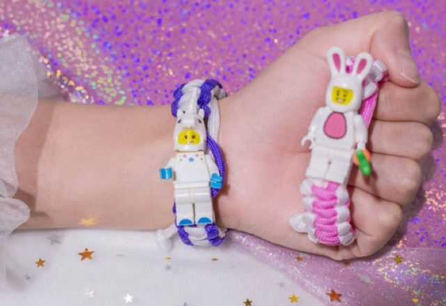Vòng tay Lego thắt dây siêu đẹp 1 vòng ngẫu nhiên xinh xắn