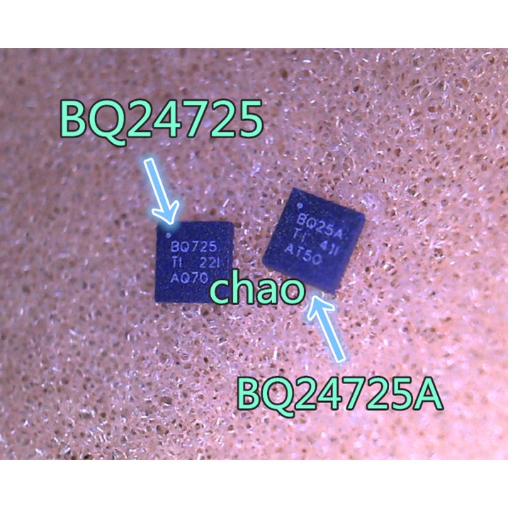 BQ725 725 BQ24725 24725 BQ24725RGRR ic quản lý nguồn laptop