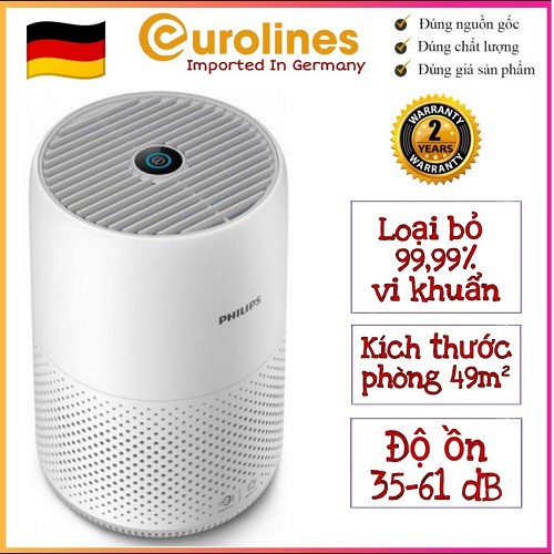 Máy lọc không khí Philips AC0819/10 series 800 [Nhập Đức-BH 24 Tháng]