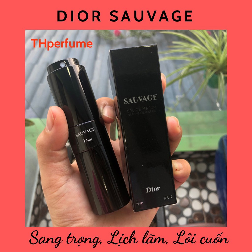 Nước Hoa mini Nam DIOR SAUVAGE 20ml