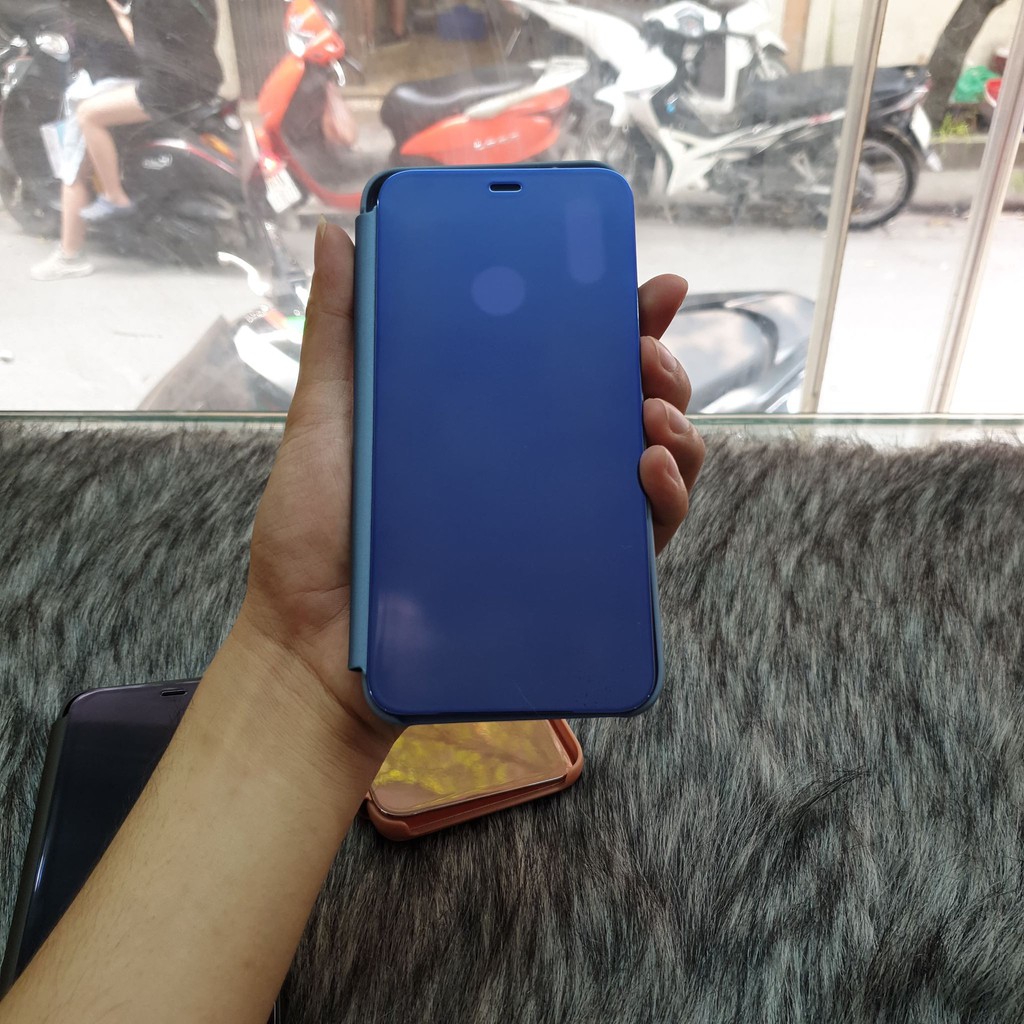 Bao Da Clear View Standing Cover Huawei Y9 2019 | BigBuy360 - bigbuy360.vn