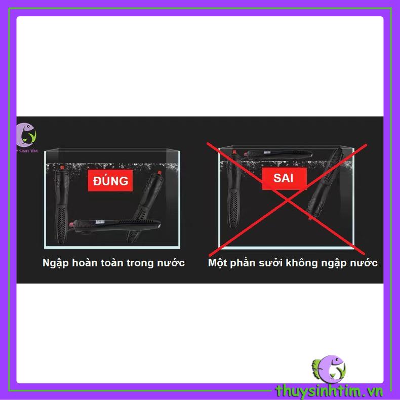 Sưởi Bể Cá Cao Cấp Chống Cháy Nổ ZY-588