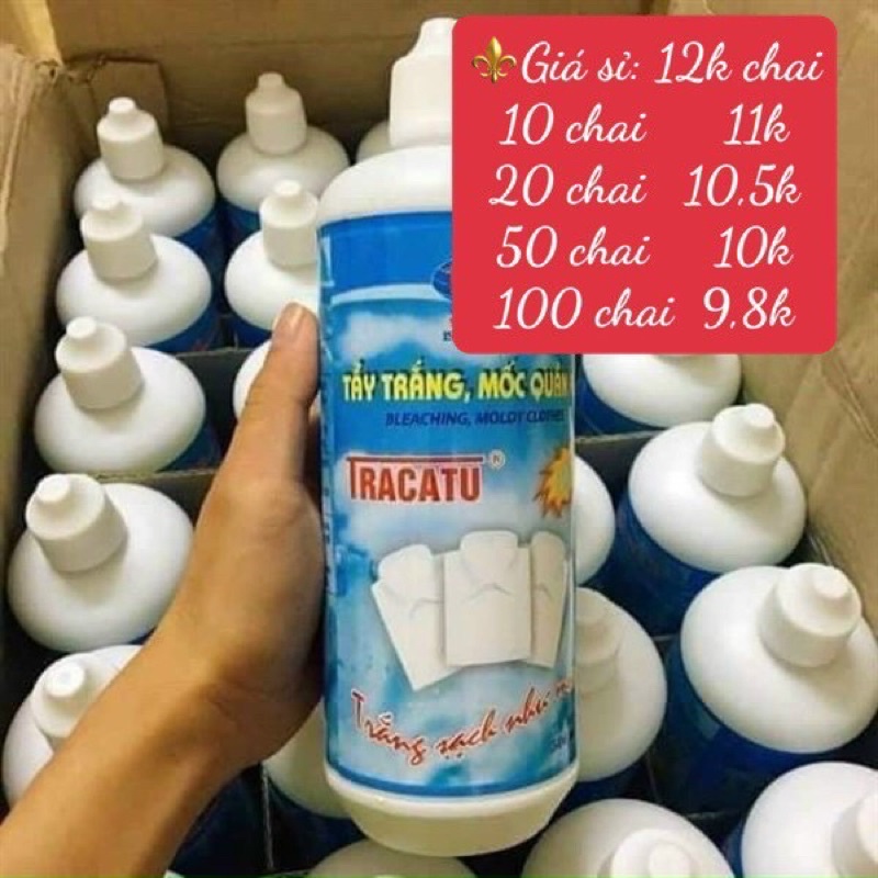 TẨY MỐC QUẦN ÁO TRACATU