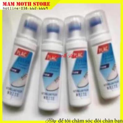 Nước Vệ Sinh Giày Plac MINSU 100ml Đầu Cọ Làm Sạch Giày Đánh Bay Vết Bẩn,Vết Ố Vàng Mà Không Cần Giặt