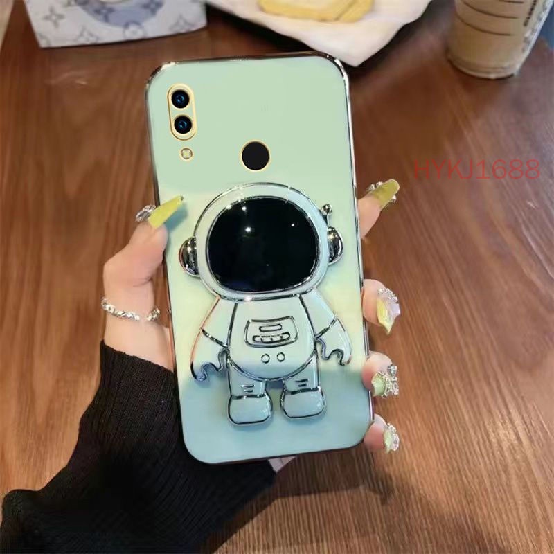 Ốp lưng Huawei nova 3i Ốp lưng Điện Thoại Chống Rơi Có Giá Đỡ Hình Phi Hành Gia Cho Huawei nova 3i