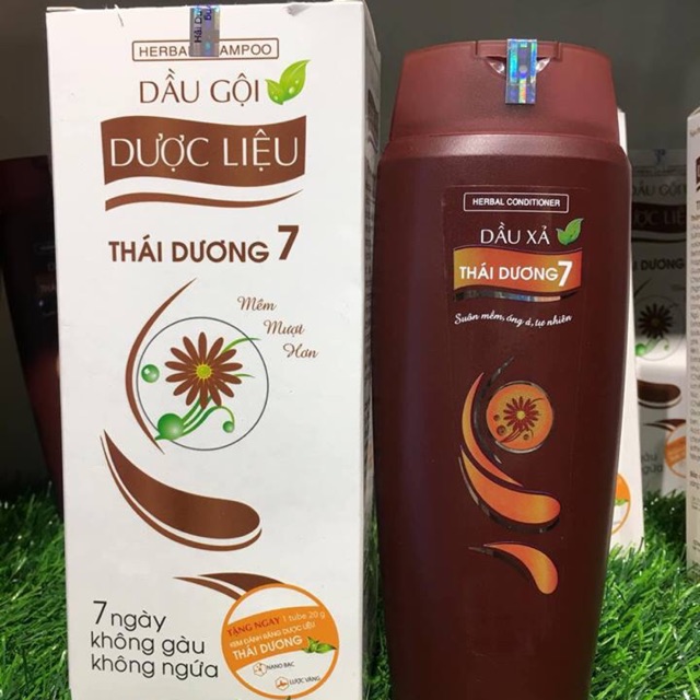 Cặp dầu gội, xả Thái Dương 7 ( CAM KẾT HÀNG CHÍNH HÃNG CÔNG TY)