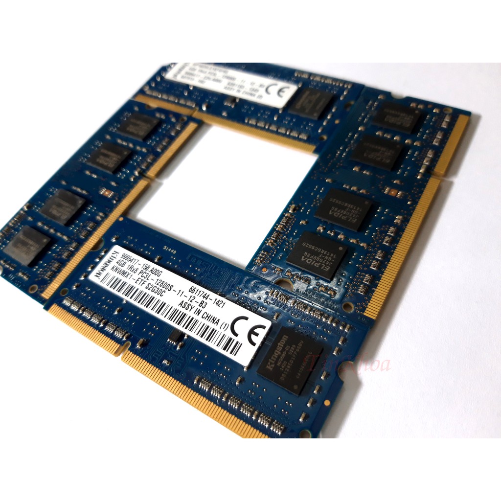 RAM LAPTOP DDR3L BUS 1600 4GB-8GB THÁO MÁY BH 12 THÁNG