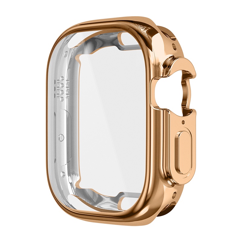 jansin Ốp bảo vệ mặt đồng hồ thông minh từ TPU cho apple watch ultra 49mm smart watch