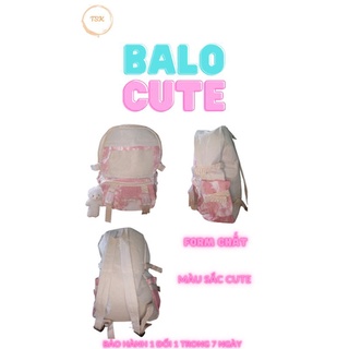 ♥️♥️♥️♥️♥️ balo học sinh - sinh viên có tặng kèm phụ kiện gấu bông ♥️♥️♥️♥️♥️